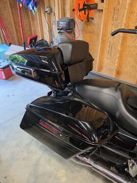 Xf111547-05b-2 Tmct Chopped Touring Pack With Detachable Two-up Luggage Rack