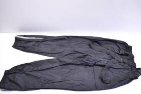 Za005-4 Tourmaster Black Rainsuit Riding Suspender Pants Xs