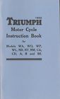 Tr050 Triumph 1932 Motor Cycle