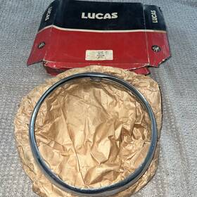 553248 Triumph Bsa Norton Lucas Original Headlight Headlamp Rim Vintage