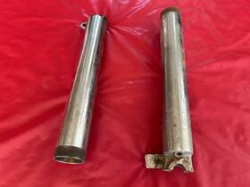 97-1117 Triumph Used Pre Unit Fork Legs Tr6 T120 1960 - 1963 1118