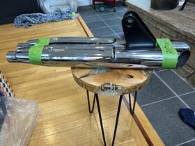 A9600060 Triumph A9600059 Silencer Kit Short Speedmaster And