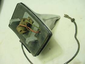 83-2786 Triumph Bsa Nice 750 1973 On Tail Light Housing With Backing Plate Pt # 83-479