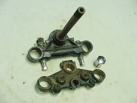 97-4036 Triumph Bsa 97-4038 1971 72 A65 T120 Tr6 Triple Clamp Set Part # And Strig