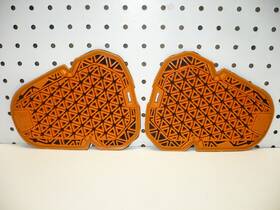 Mfns20509 Triumph D30 Hip Shoulder Protector Pad Pair Set Of 2 New