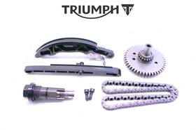 T1140481 Triumph #308 Engine Cam Timing Chain With Guides Street Twin 2016-2022