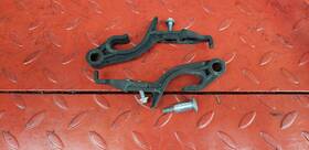 T2304373 Triumph Oem 2016 Tiger 800 Xrt Rear Seat Hooks Supports Latch Catch