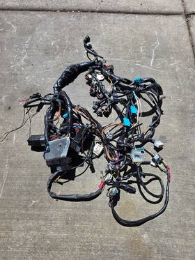 T2504500 Triumph 99-04 1999 Speed Triple Wiring Harness Electrical Wire Loom Fuse Relay