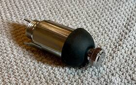 91808-89 Universal Parts Cigarette Lighter Socket And Popout Element Harley Touring Style - 1 Test Use