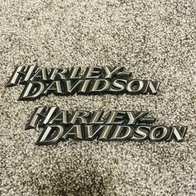 38-0012 V-twin Factory Style Tank Emblem Set Fits Harley Davidson