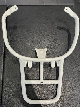 1b010541 Vespa White Rack For Sprint/primavera
