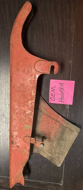929155b Vintage Hodaka Ace 100 90 Chain Guard Oem Good Shaped Minor Bends 100b