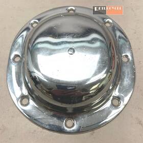 60555-36 Vintage Group Harley Smooth Chrome Derby Cover Aftermarket - Used