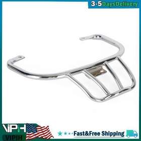 M516-b057-chr Vipih Sloped Rear Rack Carrier Pannier Chrome For Vespa Gts250 Gts300 Gtv300 08-22 H5