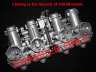 Vm24 And 26 Mikuni Kawasaki Carburetor Rebuild Service Vm Series