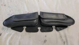 04725 Willie & Max 4725 - Universal Dual Pouch Windshield Bag Harley Motorcycle