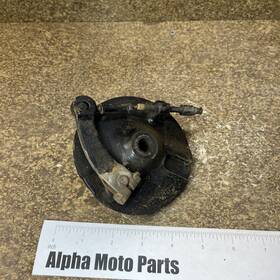 00010221 Yamaha 82 Yz80 Front Brake Drum Backing Plate 1982