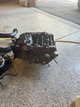 03-91781 Yamaha Rd350 Bottom End No Clutch Basket Or Side Covers