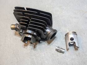 134-11311-01-00 Yamaha Yl1 Twin Jet Right Cylinder And Piston 1966 1967