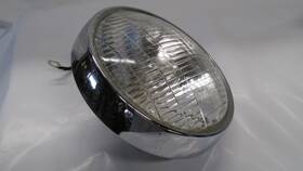 152-84120-60 Yamaha Vintage Oem Yds2 Yds3 Ym1 Headlight With Bezel Ring Rim