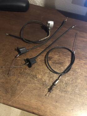156-26311-00-00 Yamaha Genuine Oem Throttle Cable Lot 1960 S Yds3 Ym1 Yds3-c