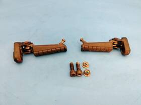 1ae-27410-00-00 Yamaha 1985-1986 Fz750 Genesis Rider Footpegs Pegs Footrests Fz 750