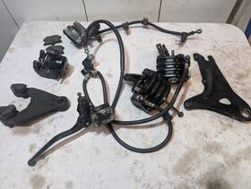 1j3-25854-51-00 Yamaha Xs850 Xs750 1978-1979 Front Rear Brake Master Cylinder Caliper Pad