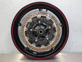 1kb-25168-00-1x Yamaha 2009-2014 Yzf R1 Oem Straight Front Wheel Rim With Brake Disc 2013
