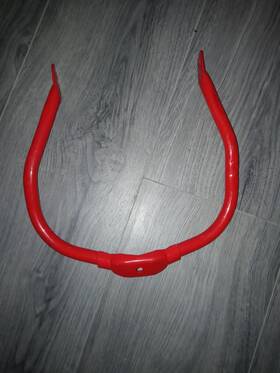 1ln-21471-00-fh Yamaha Part# Powder Coated Red Engine Protector Tt350 86-87