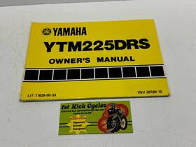 1nv-28199-10 Yamaha 1986 Tri Moto Ytm225 Ytm 225 Motorcycle Owners Manual