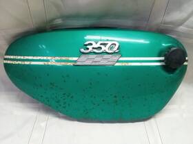 168-21714-00-00 Yamaha 211-21711-00-02 1969 R3 Side Left Cover 69 Candy Green