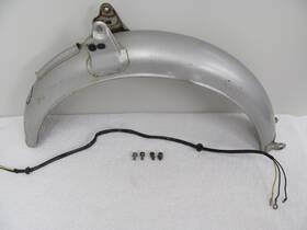 215-21610-00-35 Yamaha 1969 100 L5-t Trailmaster Rear Fender With Wiring - Oem #215-21610-00-35