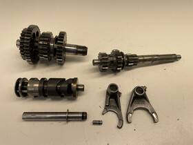 21w-17410-01-00 Yamaha 1983-03 Pw80 Yzinger Transmission Main Counter Shaft Gear Shift Drum For