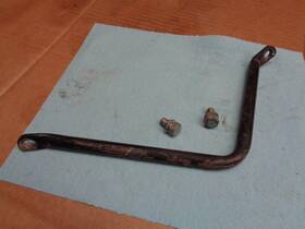 22w-2174f-00-00 Yamaha 1983 Yz80 Radiator Guard Bar 83 Yz 80 22w