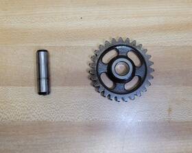 26h-15572-00-00 Yamaha 2001 Royal Star Venture Xvz1300tf Starter Idler Gear 1 27t And Shaft