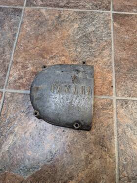 291-15411-00-00 Yamaha 1970-73 Part # Cover Crankcase Left 1972 Dt2 250