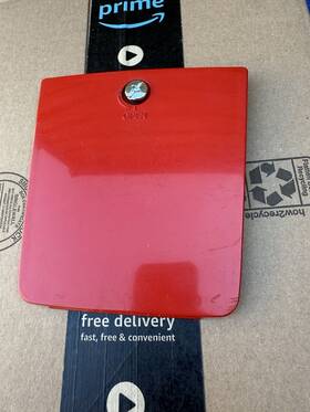 2al-w217e-00 Yamaha Jdm Ysr50 Ysr 50 80 Tail Battery Cover Oem Red Lid