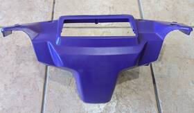 2ek-26145-40-00 Yamaha 1996 Jog Rear Handlebar Cover Deep Purple Oem Cy50 Plastic Panel