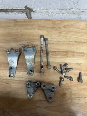 2gc-21425-00-00 Yamaha #334-639 Engine Motor Mount Bolt Bracket Set Yz450f Yz 450 Fx 2016-2018