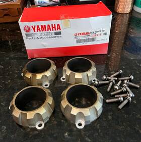 2s3-146c0-10-00 Yamaha Original Vmax 1700 Vmx17 Billet Muffler End Cap Set