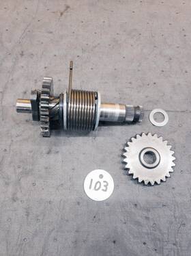 315-15660-01-00 Yamaha 1970-76 At1 At2 At3 Atm Ct1 Dt125 Kick Shaft Kickstarter Assembly Axle