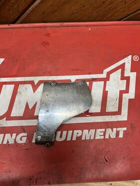 316-15415-00-00 Yamaha At3 175 Case Saver Cover Left Side Engine Crankcase Chain Guard