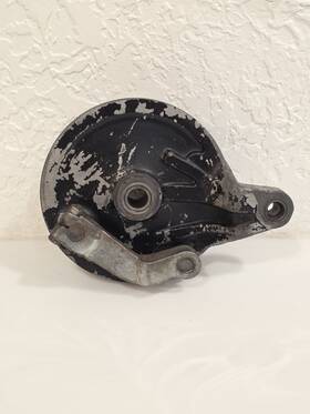 322-w253a-10 Yamaha 1980 Yz125 Rear Brake Drum Complete Hub Assembly