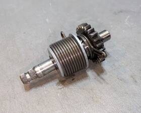 353-15660-01-00 Yamaha Gt80 Gtmx Kick Start Shaft Starter Spindle Axle Spring