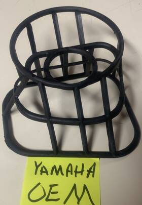 39x-14458-00-00 Yamaha 1984-1985 Yz250 Yz490 Air Filter Cage Frame Element Guide 39x-14458-00