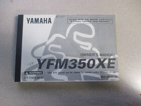 3gd-28199-16 Yamaha Owners Manual 1982 Yfm350xe Yfm350 Xe