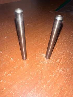 3xv-18535-00-00 Yamaha 1985 Tt600n Oem Vintage Bar Shift Fork Guides 1 And 2