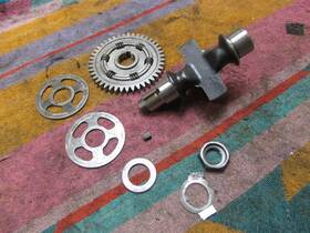3y1-11454-00-00 Yamaha 1980 Tt250 Motor Crank Shaft Counter Balance