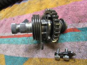 3y1-15660-00-00 Yamaha 1980 Tt250 Kickstart Kick Start Shaft Assembly