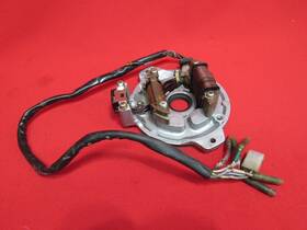 3y1-85509-20-00 Yamaha 1981 Xt250 H Stator Magneto Assembly Pulse Pickup Plate #